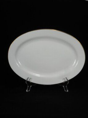 Maxwell & Williams White Gold fine porcelain oval platter